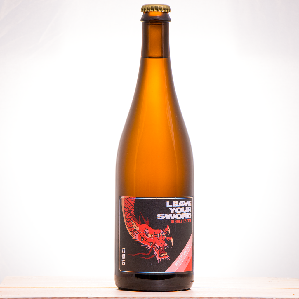 Milky Oolong Semi oxidised spring harvest kombucha Leave Your Sword 75cl bottle